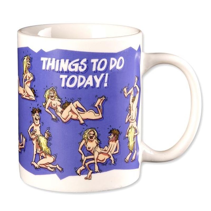 Things To Do Today Coffee Mug Party Gift by Ozze Creations - Party Gifts and Novelties