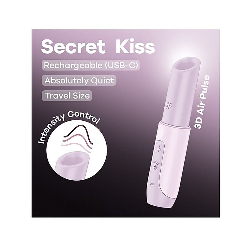 Secret Kiss Clit Vibrator by Satisfyer - Clit Ticklers and Pulsators