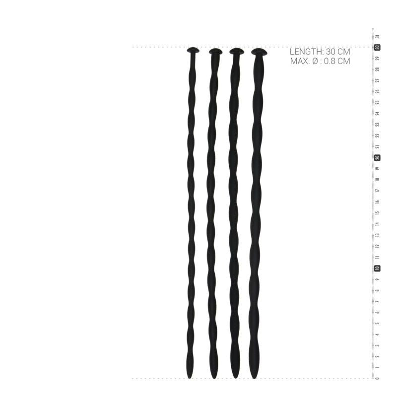 Silicone Dilator Urethral Sound Set by Sinner Gear - Urethral Sounds