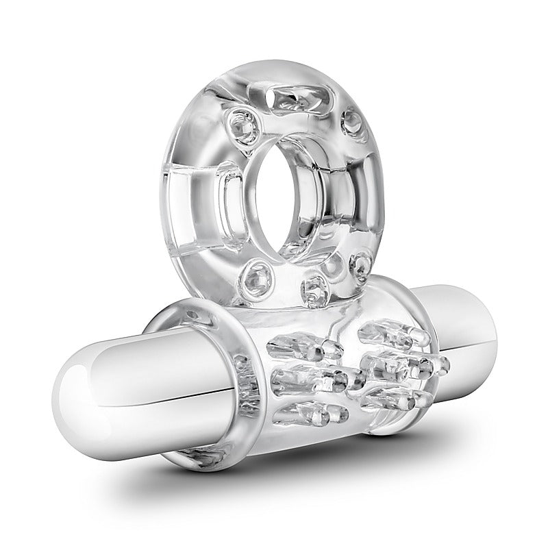 Stay Hard 10 Function Vibrating Mega Bull Ring - Vibrating Cock Rings