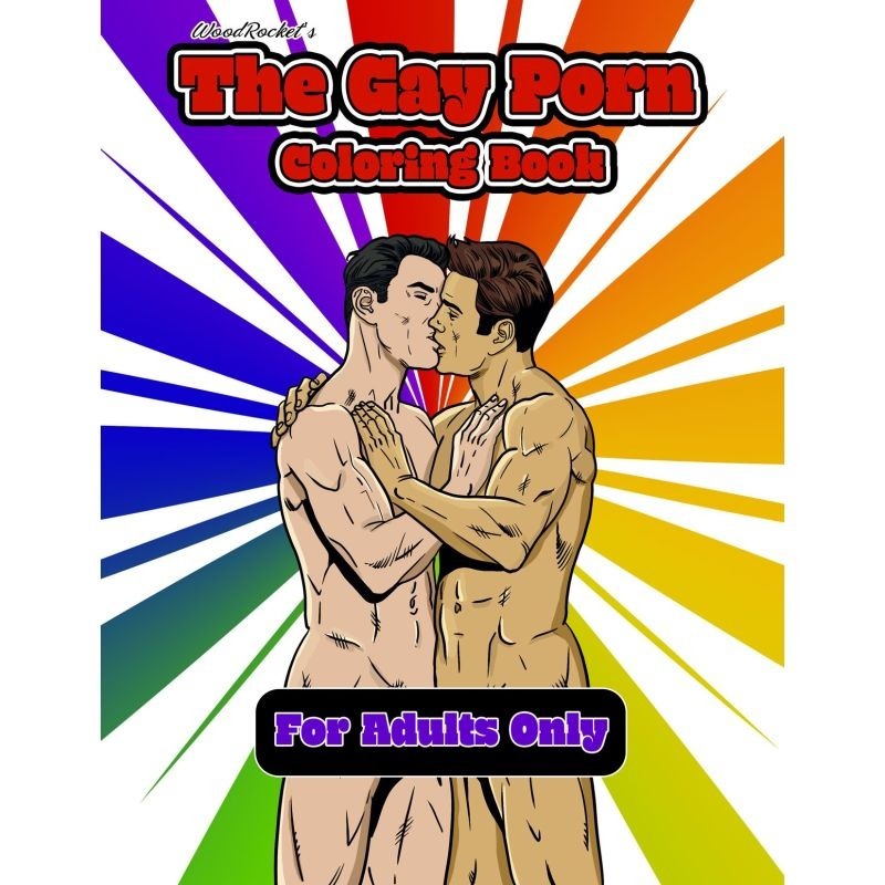 The Gay Porn Colouring Book Party Gift by Wood Rocket - Party Gifts and Novelties