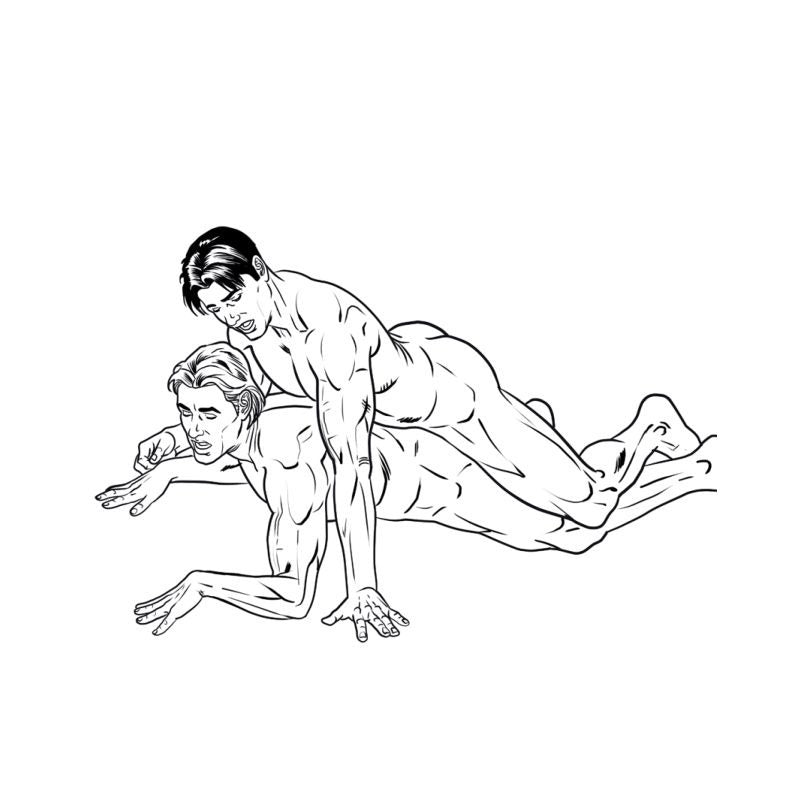 The Gay Porn Colouring Book Party Gift by Wood Rocket - Party Gifts and Novelties