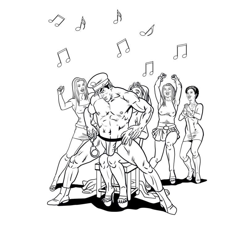 Bachelorette Party Colouring Book Party Gift - Party Gifts and Novelties