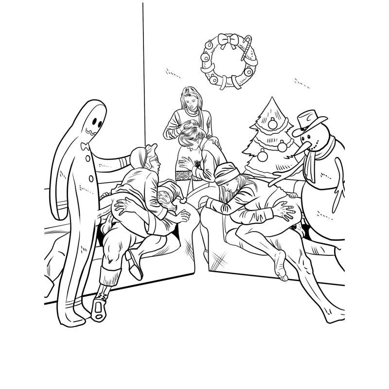The Dirtiest Christmas Colouring Book Ever Party Gift - Party Gifts and Novelties