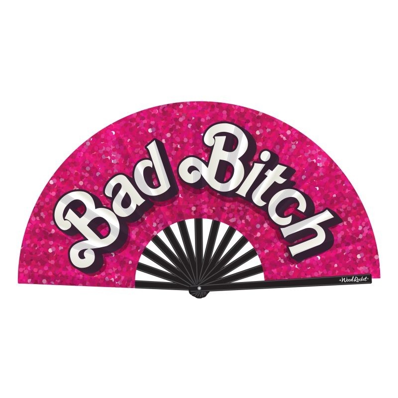 Bad Bitch Folding Fan Party Gift by Wood Rocket - Party Gifts and Novelties