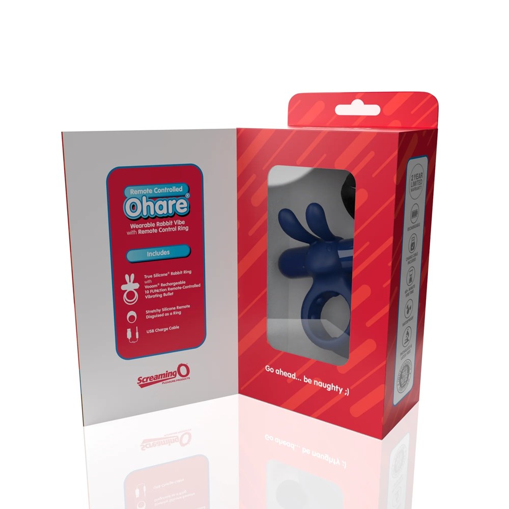 Screaming O Ohare Remote Control Vibrating Cock Ring - Vibrating Cock Rings