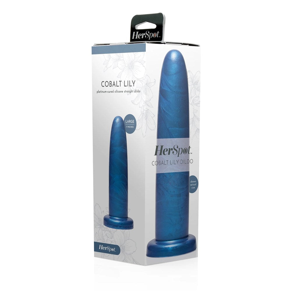 Fleshlight Cobalt Lily Ultimate Pleasure Silicone Dildo - Realistic Dildos