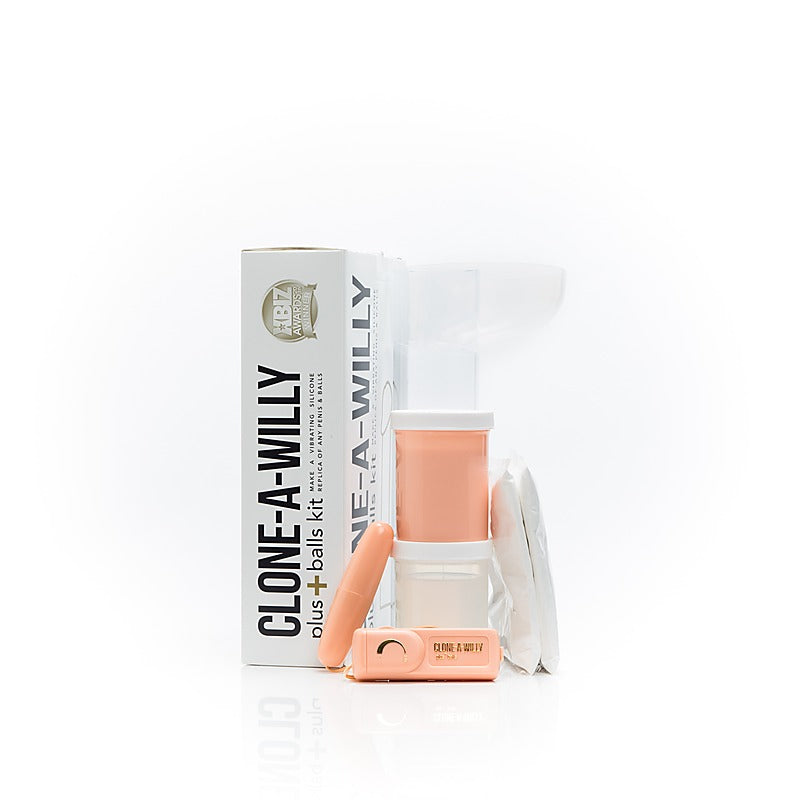 Clone-A-Willy With Balls Light Tone by Empire Labs - Moulding Kits