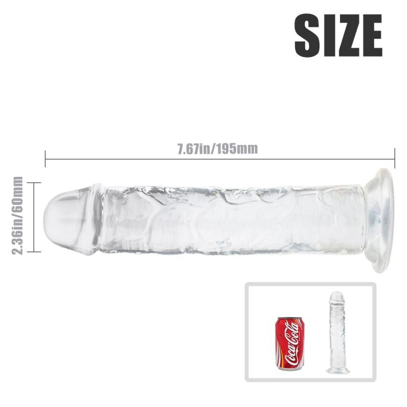 Lester Soft Realistic Dong Clear by S-Hande - Realistic Dildos