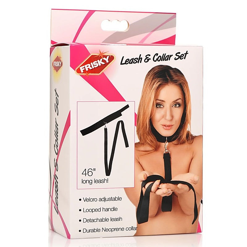 Neoprene Collar And Leash Set by XR Brands - Collars and Leads