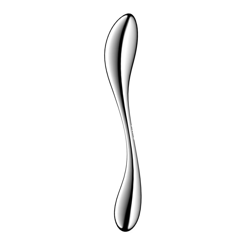Star Force 3 Metal Dildo by Satisfyer - Steel Sex Toys