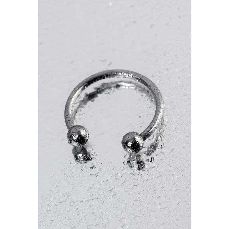 Metal 30mm Penis Erection Enhancer Cock Ring by ToyFa - Steel Cock Rings