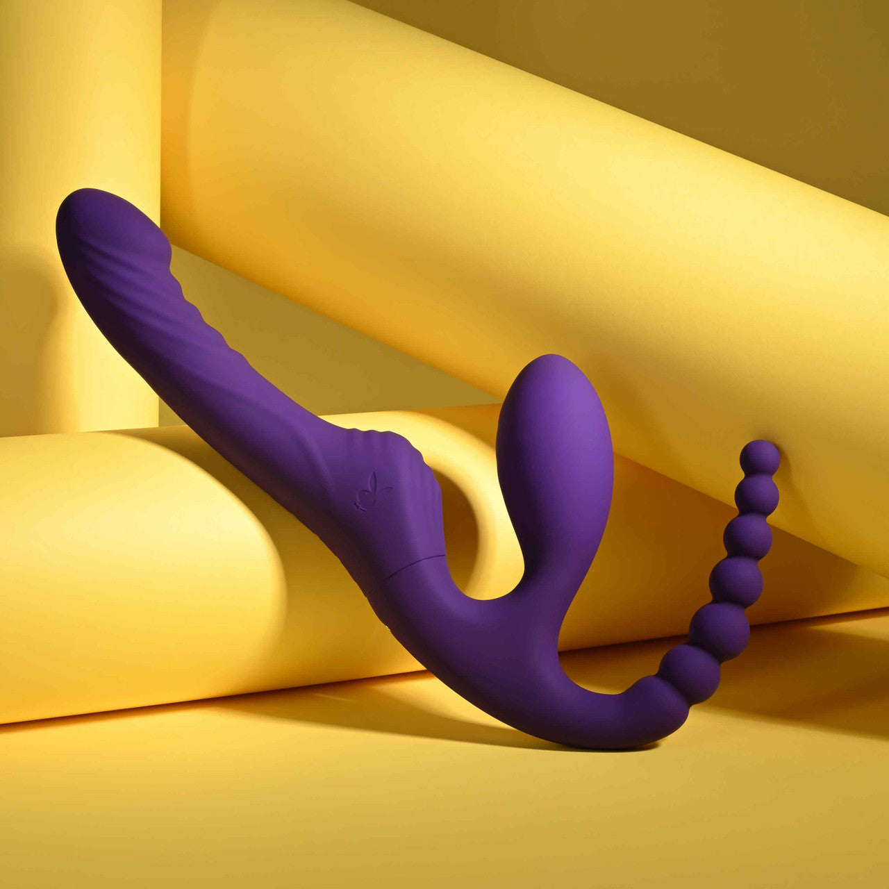 Playboy Pleasure HUG IT OUT Strapless Strap-On Massager - Strap On Sextoys