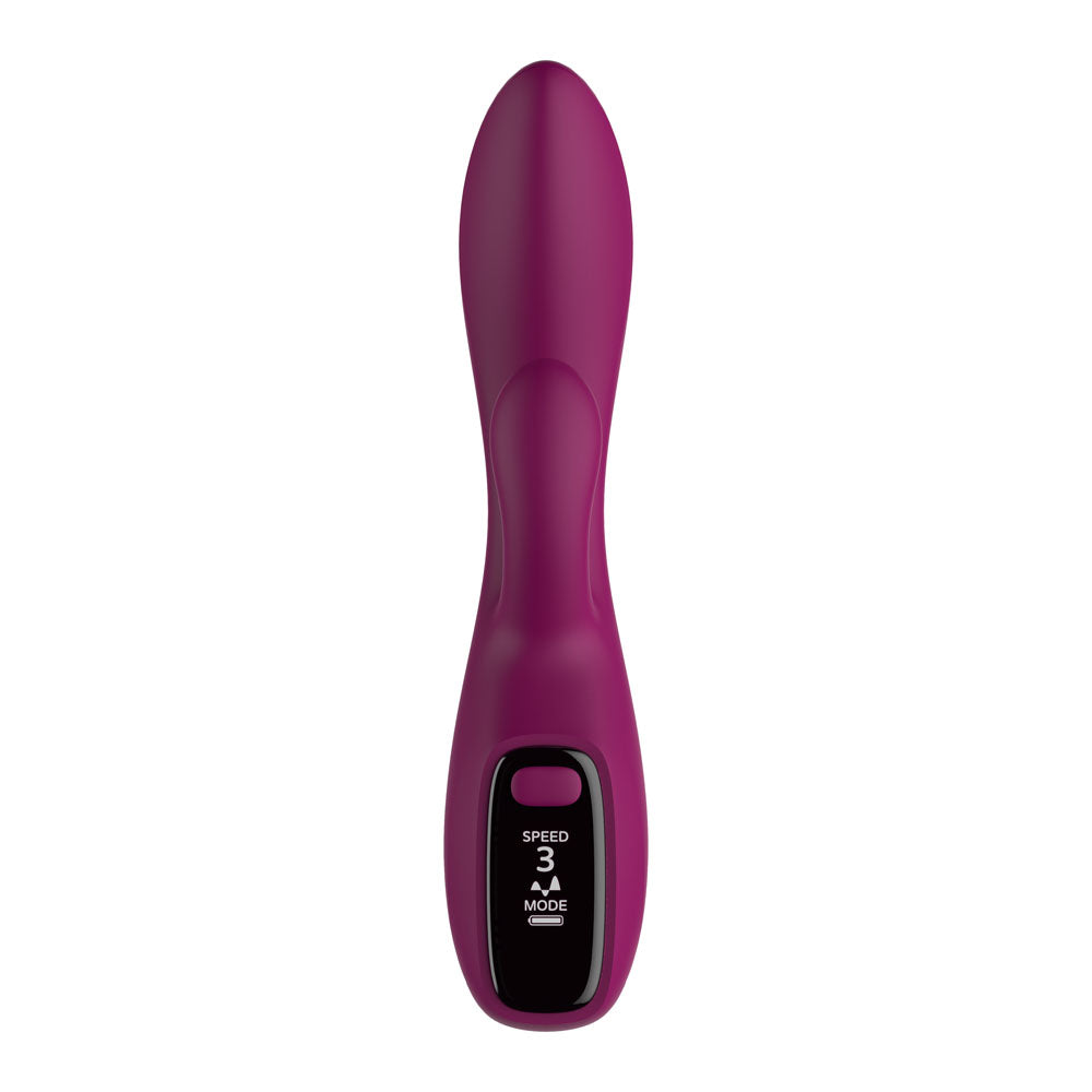 Passion Play Rechargeable Rabbit Vibrator with LED Screen - Rabbit Vibrators