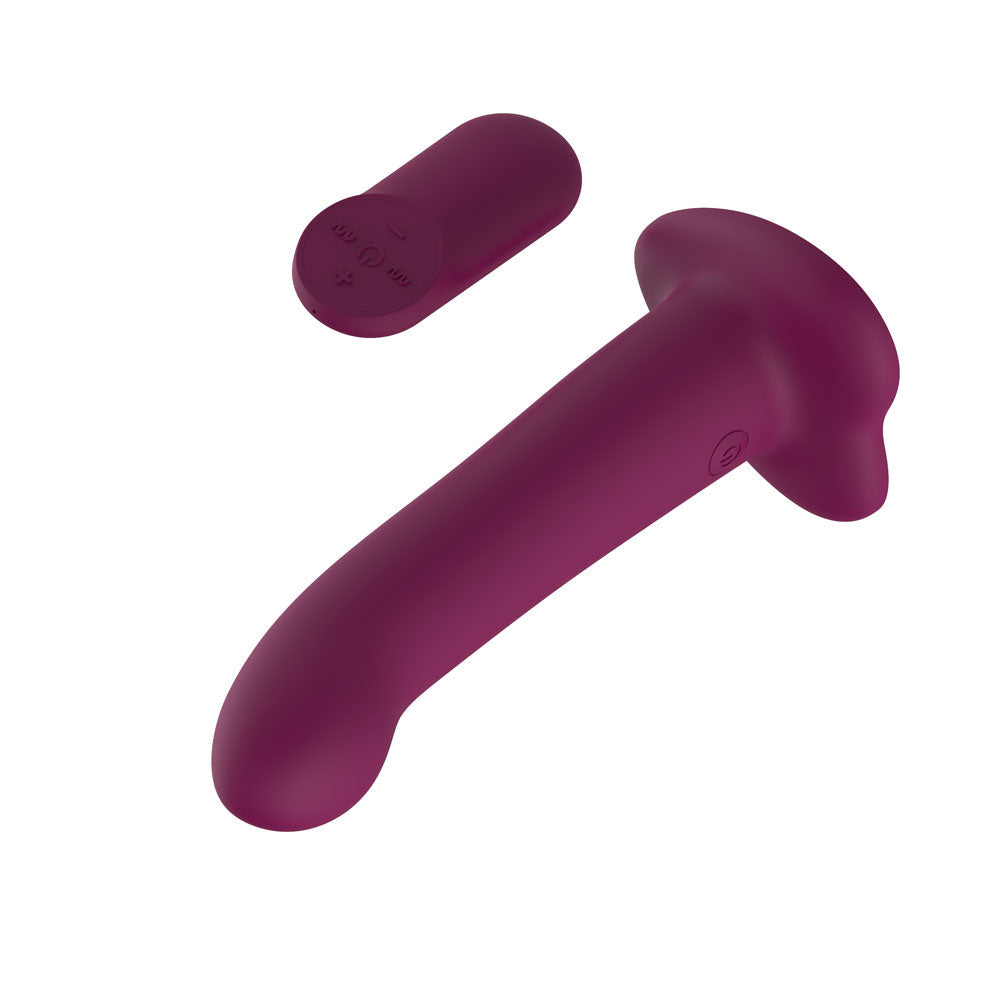 Passion Play Vibrating Dildo with Wireless Remote Control - Vibrating Dildos