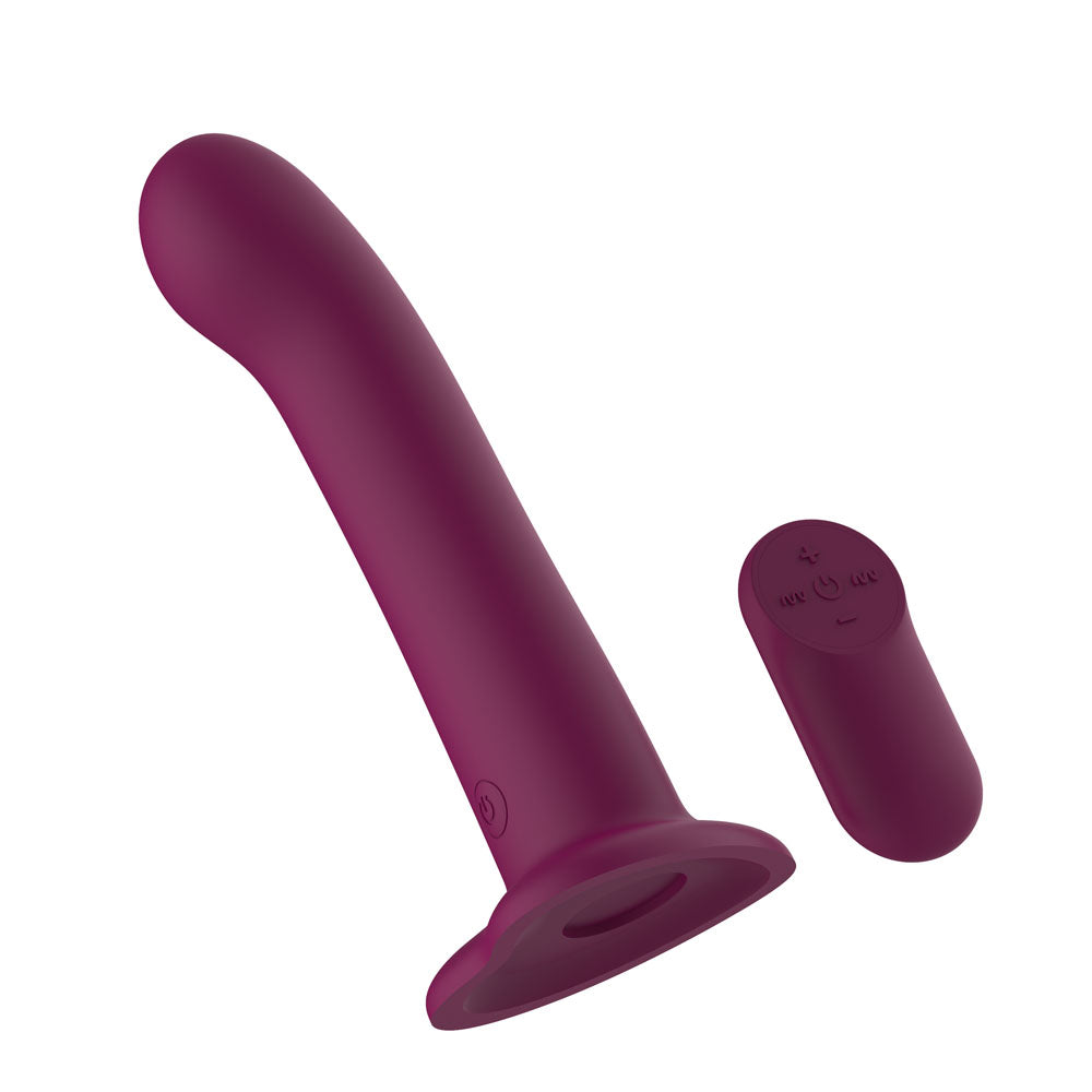 Passion Play Vibrating Dildo with Wireless Remote Control - Vibrating Dildos