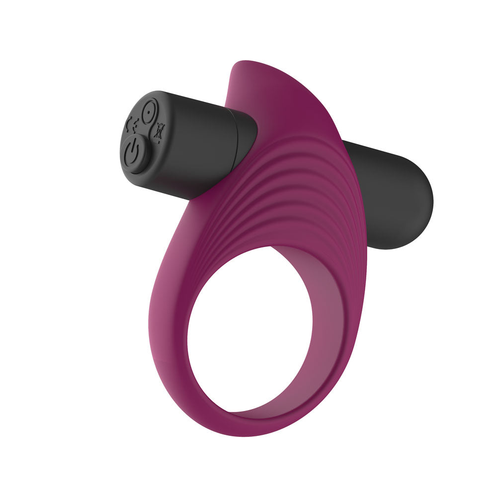 Passion Play USB Rechargeable Vibrating Penis Ring - Vibrating Cock Rings