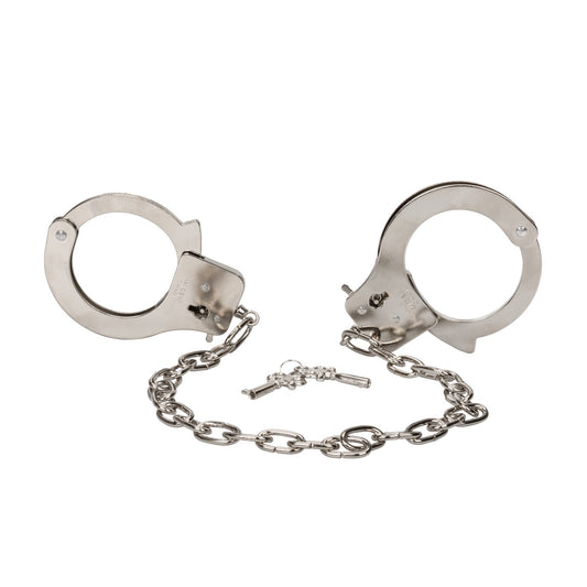 California Exotics BDSM Play Chrome Hand Cuffs