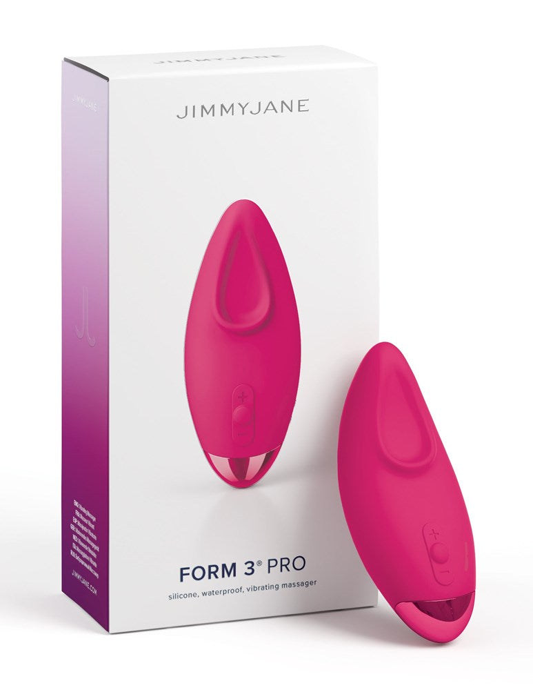 JimmyJane Form 3 PRO Curved Clitoral Stimulator - Clit Ticklers and Pulsators