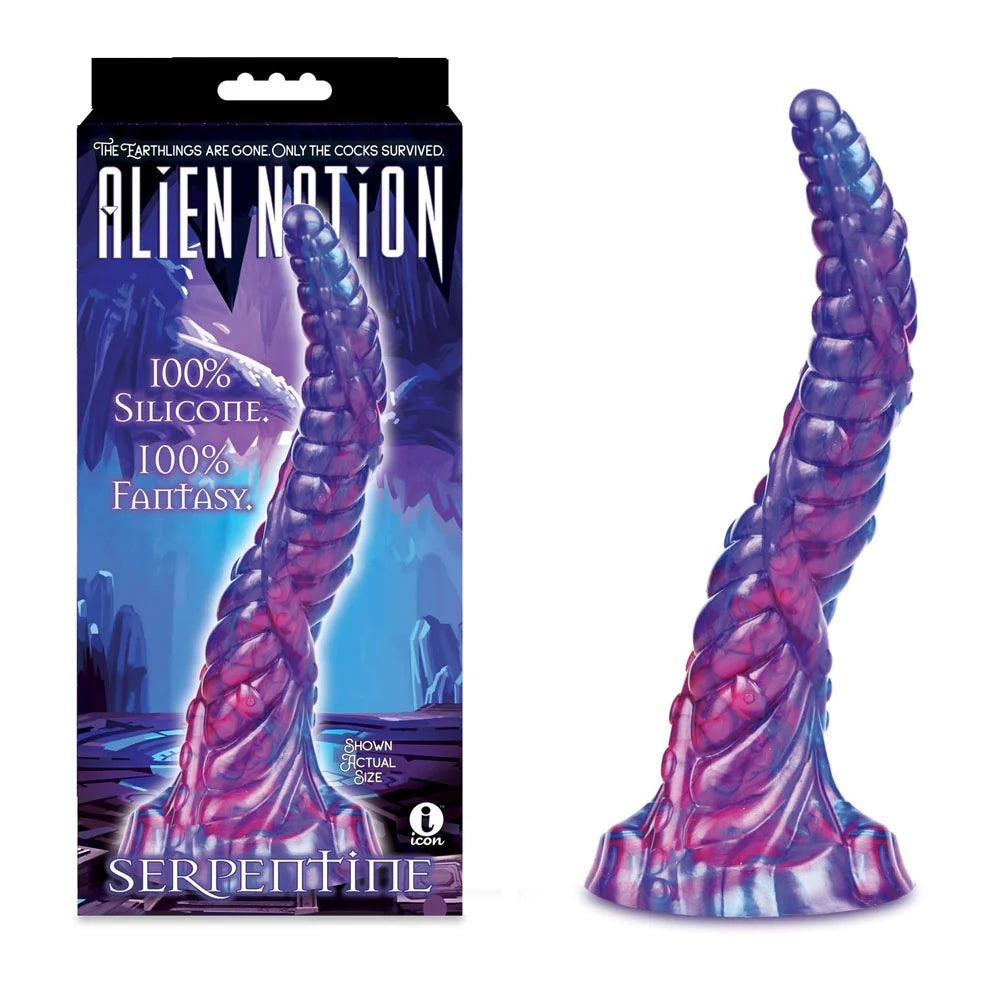 Ecstatic Odyssey - AlienNation Serpentine Fantasy Dong - Realistic Dildos
