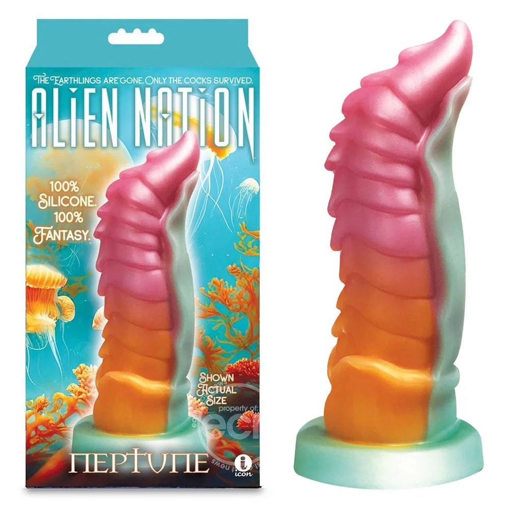 Alien Nation's Neptune - Otherworldly Silicone Pleasure - Realistic Dildos