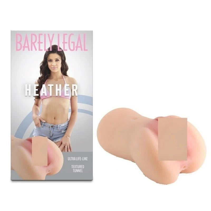 Lifelike Pleasure Stroker - Barely Legal Heather Edition - Realistic Butts And Vaginas