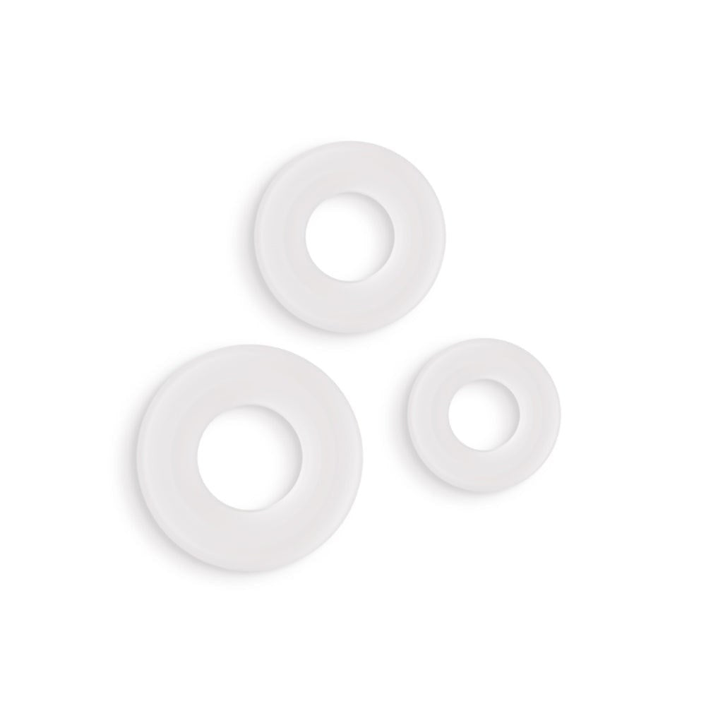 Firefly 3pc Bubble Mens Cock Rings Set - Cock Rings