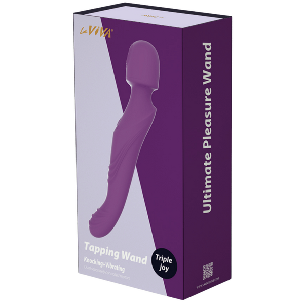 La Viva Tapping and Vibrating Body Wand Massager - Body Wands