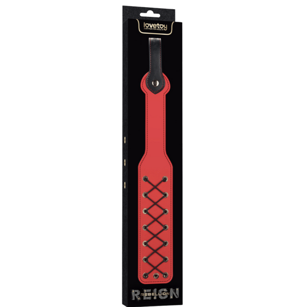 Lovetoy 15 Inches Rebellion Reign Bondage Rope Paddle - Paddles And Slappers
