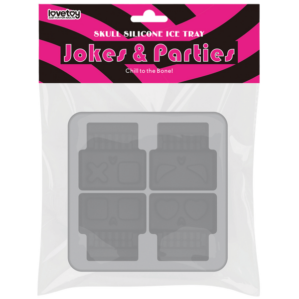 Lovetoy Bachelorette Party Skull Silicone Ice Tray - Party Gifts and Novelties