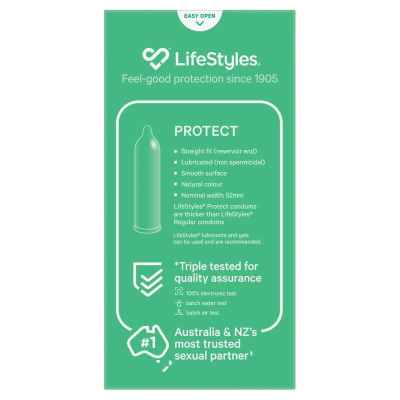 LIFESTYLES PROTECT CONDOMS 10 PACK - Condoms