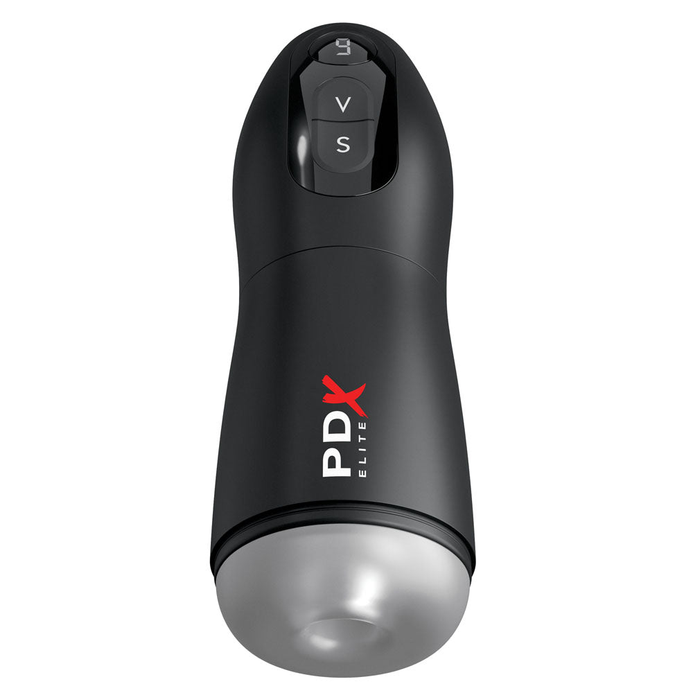 PDX Elite Suck-O-Matic Vibrating Male Masturbator - Realistic Butts And Vaginas