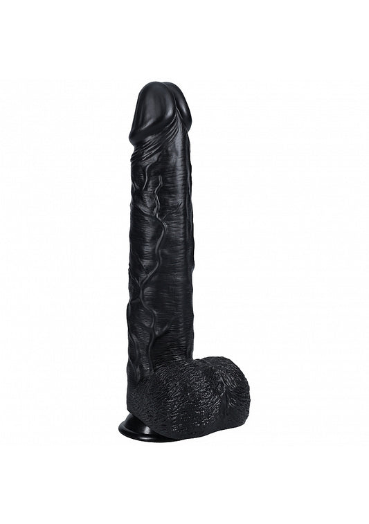 Realrock Ultra Realistic Extra Large Dildo With Balls 33cm