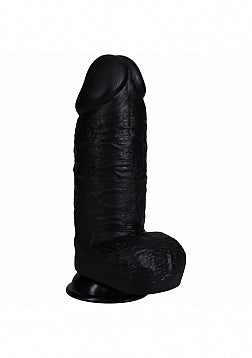 Realrock Extra Thick Realistic Skin Dildo with Balls 23cm