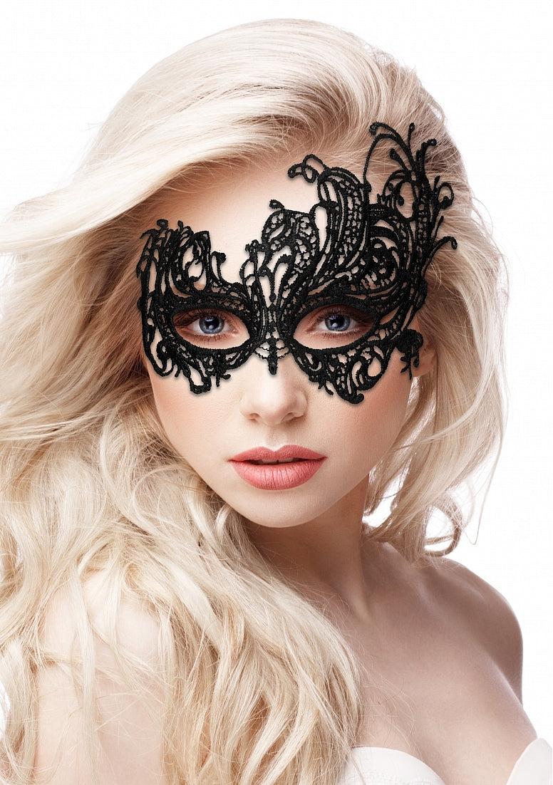 Shots Toys Royal Lighweight and Eeasy To Wear BDSM Mask - Masks And Blindfolds