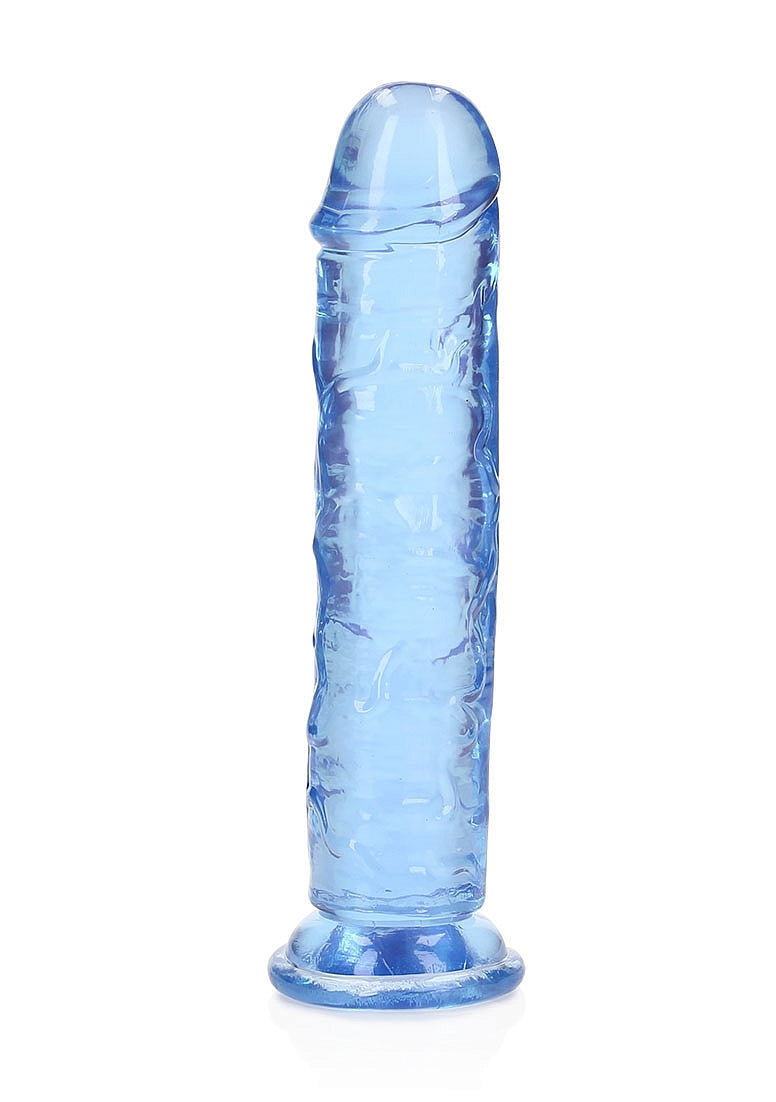 Shots Toys Straight 7 Inch Crystal Clear Dildo With No Balls - Realistic Dildos