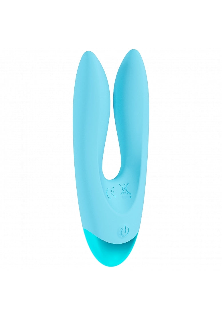 Shots Loveline Amour 10 Function Dual Motor Clitoral Vibe - Clit Ticklers and Pulsators