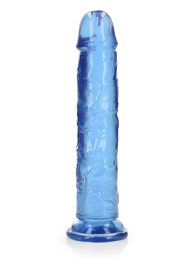 Shots Toys Crystal Clear 9 Inch Straight No Balls Dildo - Realistic Dildos