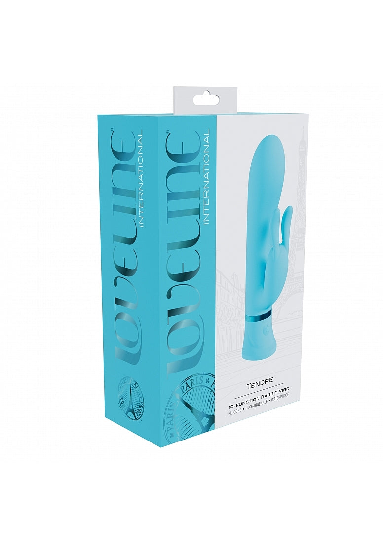 Shots Loveline Tendre 10 Function Silicone Rabbit Vibe - G-Spot Vibrators