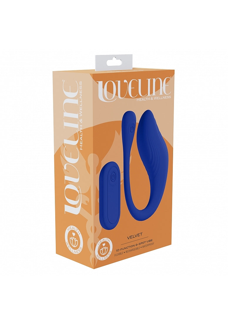 Shots Loveline 10 Function Velvet G-Spot Massager - G-Spot Vibrators