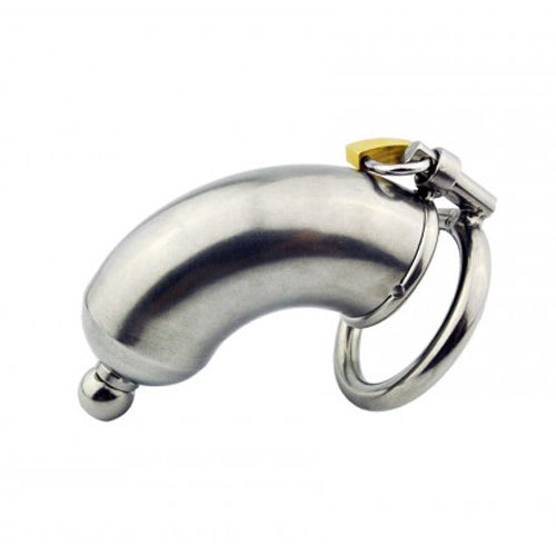 BDStyle Tin Man - Pleasure Locked in Steel Chastity Device
