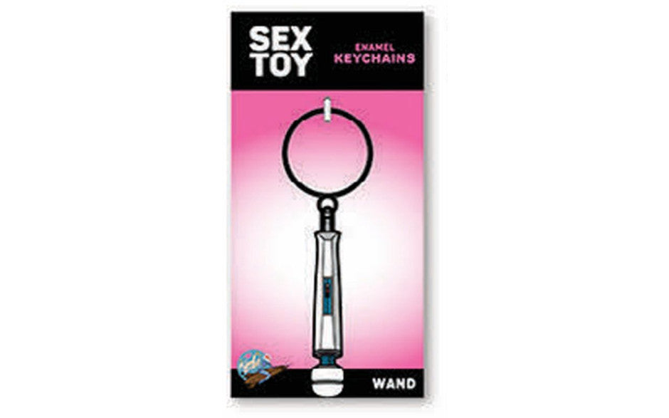 Wood Rocket Bachelorette Party Wand Keychain - Party Gifts and Novelties