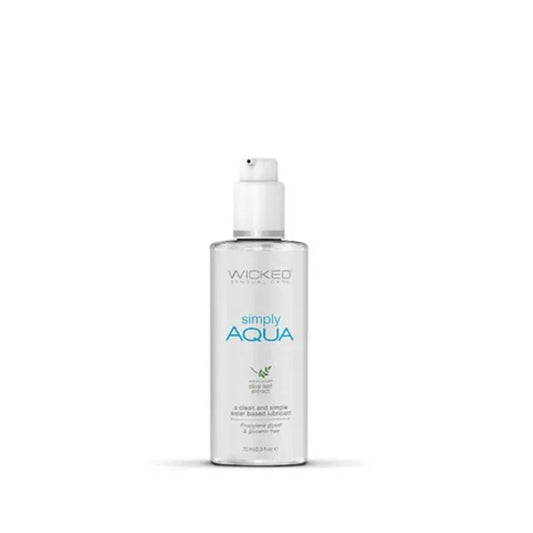 Wicked Simply Aqua - Sensual Glide for Effortless Intimacy