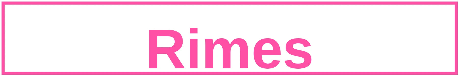 Rimes