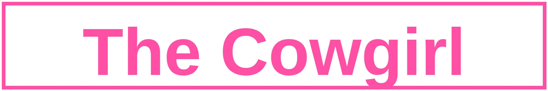 The Cowgirl