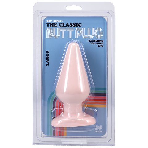 Classic Tear Drop Shape Butt Plug Large by Doc Johnson - Butt Plugs