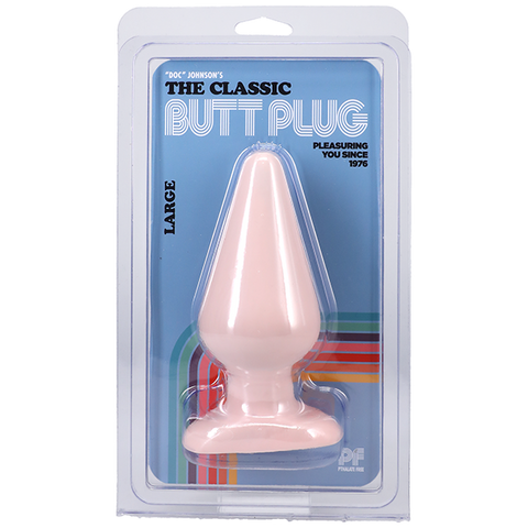 Classic Butt Plug Smooth Large by Doc Johnson - Butt Plugs