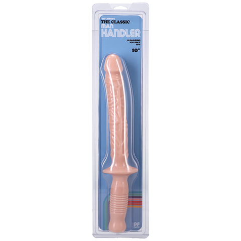 The Classic Manhandler 10" Dildo Handle by Doc Johnson - Realistic Dildos