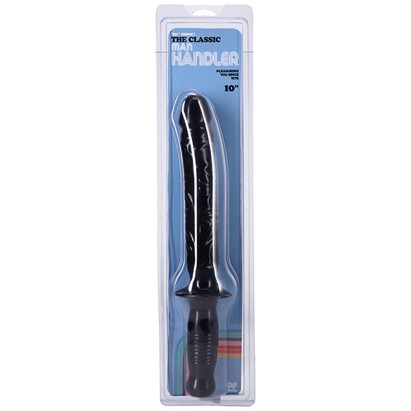 Doc Johnson The Classic Manhandler 10 Inch Dildo Plus Handle - Realistic Dildos