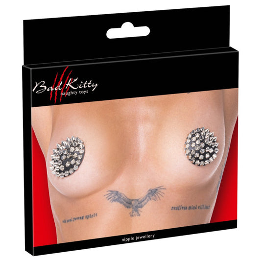 Bad Kitty Sexy Spike Nipple Stickers by Orion - Breast and Nipple Toys